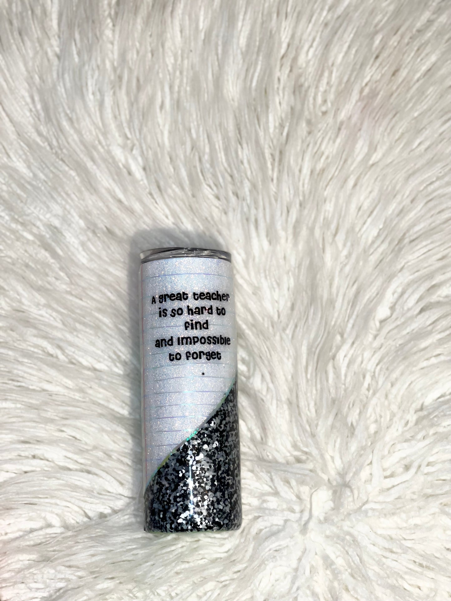 Split Pencil Teacher Tumblers