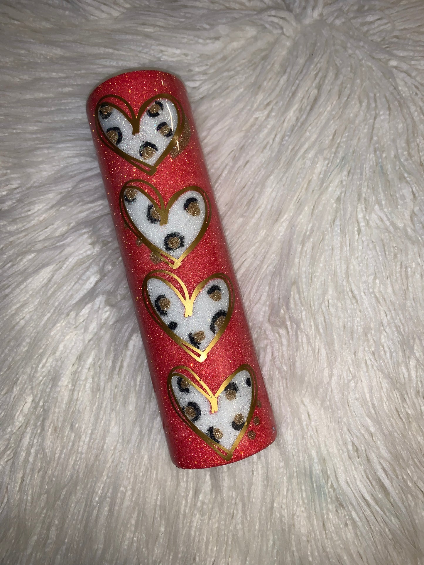 4 Hearts leopards print